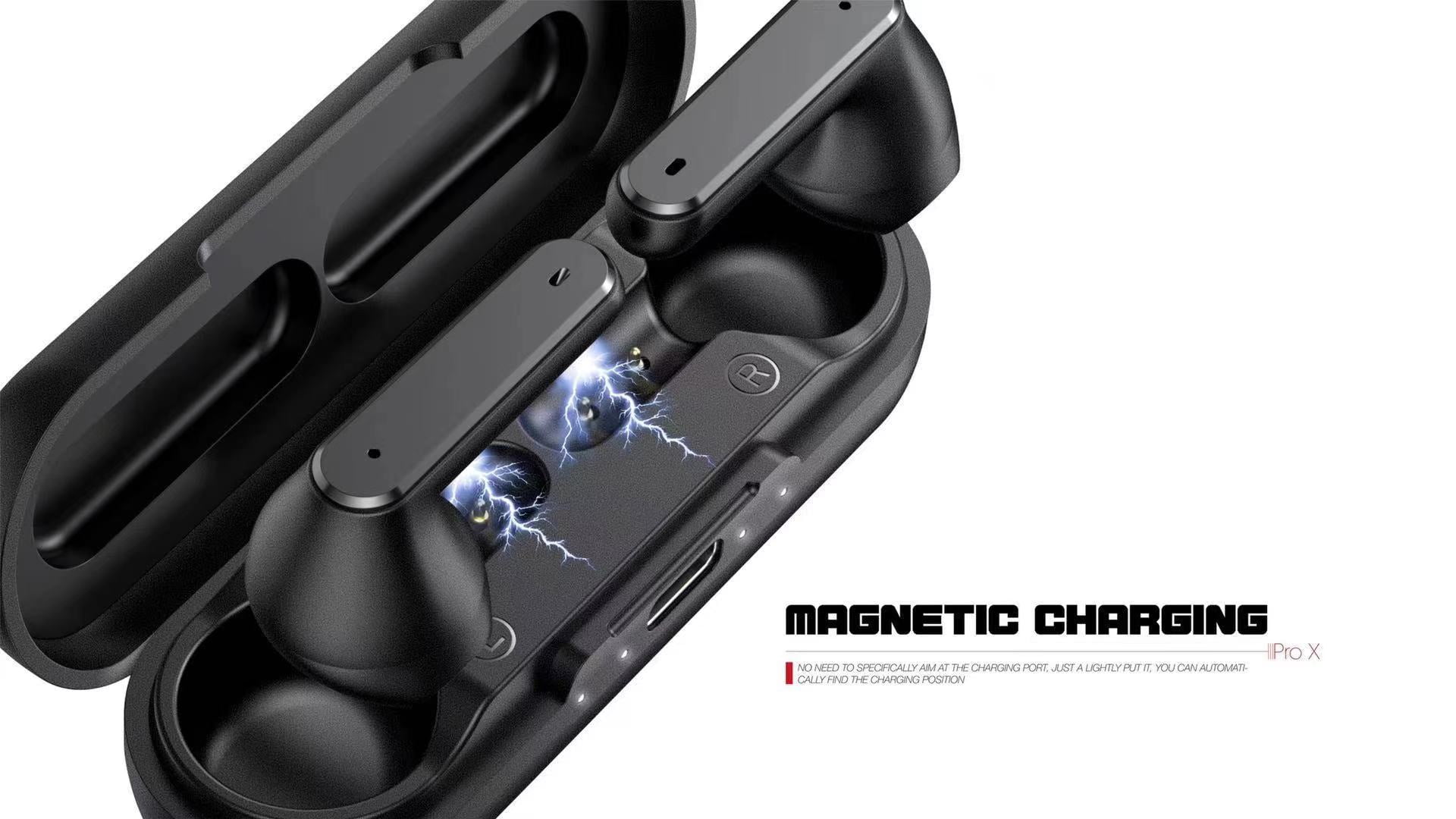 TWS Earphones Wireless Bluetooth for Google Pixel 9/Pro/Pro XL/9a Phones - Earbuds Headphones True Stereo Headset Hands-free Mic