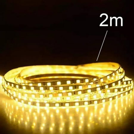 

Under Cabinet Light Strip Rechargeable 6.6FT LED Strip Light with Motion Sensor 2835 Warm White LED Light for Kitchen Counter Shelf TV