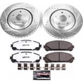thumbnail image 3 of PowerStop Front Z36 Truck & Tow Carbon-Fiber Ceramic Brake Pad and Drilled and Slotted Rotor Kit Fits: LEXUS TOYOTA Select Models K4713-36, 3 of 9