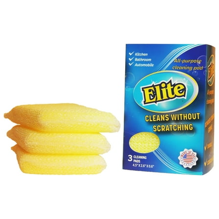 Elite Regular All Purpose Cleaning Pad - 3pack