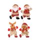 thumbnail image 2 of 4x Conjunto de decoraciones para árboles de Navidad, Adornos colgantes de felpa para Navidad, Decoraciones para interiores y exteriores, Navidad, Papá Zulema Alces colgantes, 2 of 8