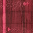 thumbnail image 1 of Ahgly Company Indoor Square Oriental Brown Industrial Area Rugs, 6' Square, 1 of 4