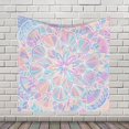 thumbnail image 4 of YFYANG Colorful Mandala Floral Texture Tapestry, Bedroom Dormitory Living Room Decoration Tapestrys Wall Hanging , 59 x 59 in, 4 of 9