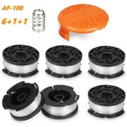 Weed Eater String Heads Compatible with Black + Decker,AF-100 Replacement Spools,String Trimmer Line 30 Ft,0.065"