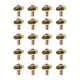 thumbnail image 2 of EeaseMX Tornillos de reemplazo de bricolaje de 20 piezas de bricolaje Tornillos de sarcasía de montaje de tambor de seta, 2 of 7