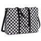 thumbnail image 1 of Bolsa de tela BTOOP para portátil de 15,6 pulgadas, lona, blanco y negro, a cuadros, 1 of 8