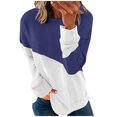 thumbnail image 2 of 2023 Chandails de Noël pour Femmes en Liquidation Col Rond Mode Décontractée Manches Longues Chandail à Imprimé de Noël Hauts Blouse, 2 of 6