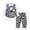 Black-3, variant on WhouRiu Boys Formal Outfits Fall Long Sleeve Dress Shirts Pants And Vest Sets Kids Gentleman Clothes