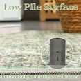 thumbnail image 2 of GlowSol 8' x 10' Vintage Floral Area Rug Washable Boho Rug Non-Shedding Stain Resistant Carpet for Dining Room Office, Green, 2 of 7