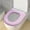 Pink, variant on High Foam Washable Toilet Seat Cushion for Household Use with Anti-Slip Design, Reusable Portable Cover, Suitable for All Seasons in Bathroom