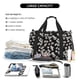 thumbnail image 5 of Balery Daisies Flowers Bolsa de Gimnasio para Mujeres, Bolsa de Viaje con Bolsillo Húmedo, Bolsa de Fin de Semana para Mujeres, Bolsa de Viaje Resistente al Agua, 5 of 7
