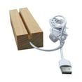 thumbnail image 3 of kusrkot 2Sets Support de Base de Lampe de Nuit à LED Rectangulaire Moderne pour Support de Lampe à Bijoux, 3 of 9