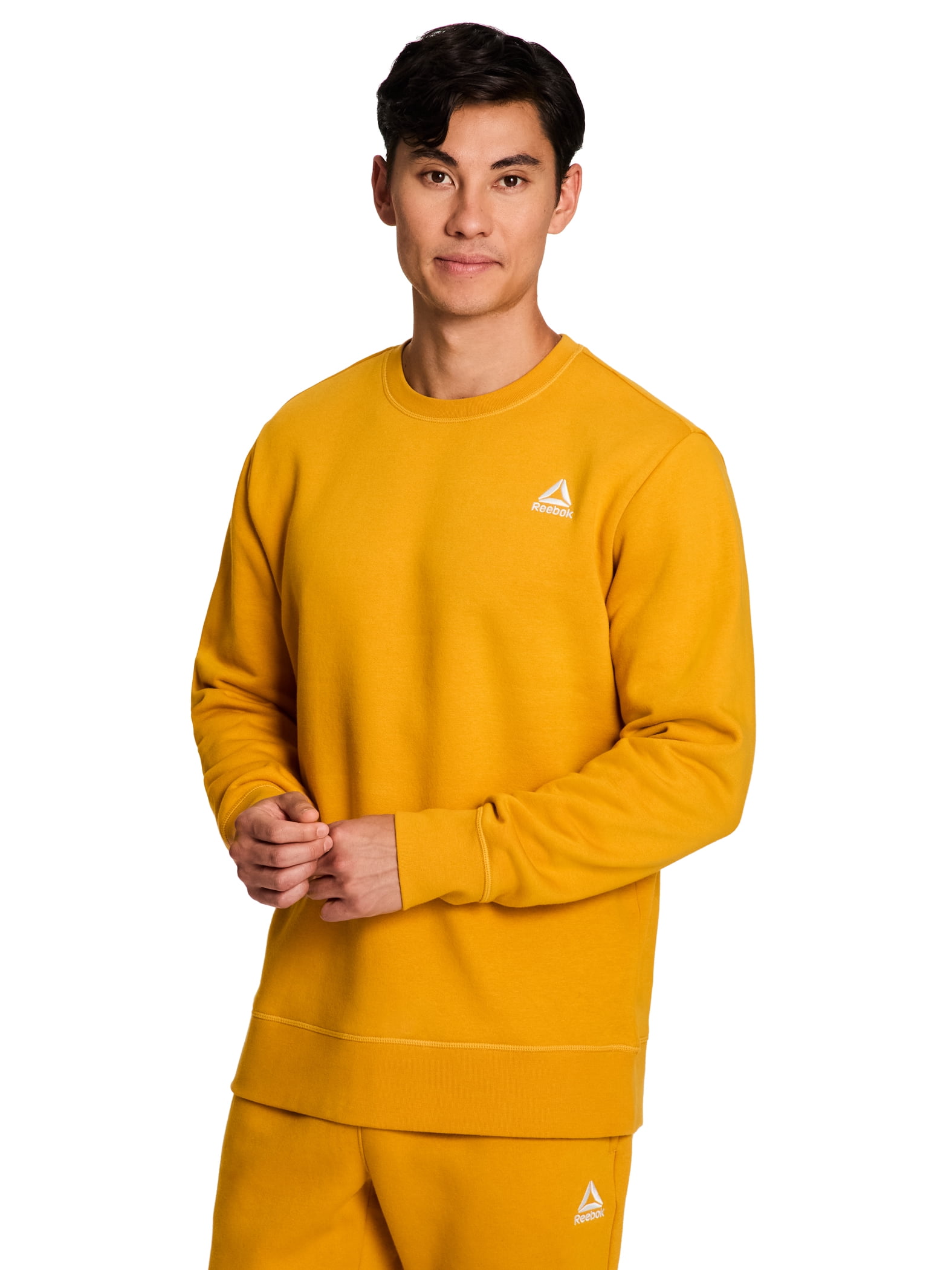 Reebok Men's and Big Men's Game Day Fleece Crewneck Sweatshirt, Sizes XS-5XL