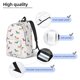 thumbnail image 3 of Easygdp Dachshund Dog Puppy Mochila de Lona Resistente para Laptop, Compatible con Laptops de 15 a 17 pulgadas, Ideal para Escuela, Trabajo y Viajes-Small, 3 of 5
