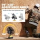 thumbnail image 5 of Ventilador portátil de trabajo LIVOWALNY para batería Dewalt de 20 V y 21 W, 5 of 7