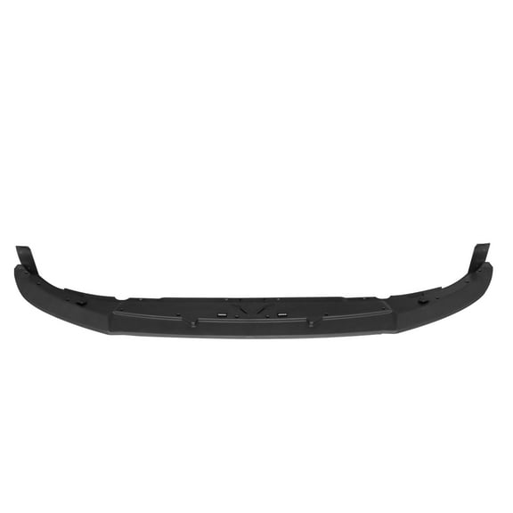 Ikon Motorsports Front Bumper Lip Compatible With 2010-2014 Ford Mustang GT500, Factory Style Chin Spoiler Unpainted Black PP Polypropylene Add-On Splitter Valance Diffuser