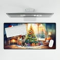 thumbnail image 4 of Merry Christmas German Shorthaired Pointer Santa Hat Xmas Tree Winter Holiday Desk Mat Full Keyboard Mouse Pad GSP Lover Dog Gift Large Mousepad - 01013, 4 of 5