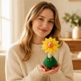 thumbnail image 7 of 7 Inch Desk Goose Outfits, Fresh Sunflower Casual Costume, Beautiful Matching Clothes For Household Desktop Goose Display (N#), 7 of 7
