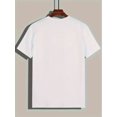 thumbnail image 2 of Men's Summer Letter Bear Print Round Neck Short Sleeve Casual T-Shirt, Casual Sporty Tee, Summer Gifts, 2 of 6