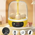 thumbnail image 4 of Eoozwa 4 Egg Incubator, Small Household Egg Hatching Machine with Temperature Humidity Control Egg Turning Incubator, Mini Egg Incubator for Science education,for Chickens Ducks, 4 of 9