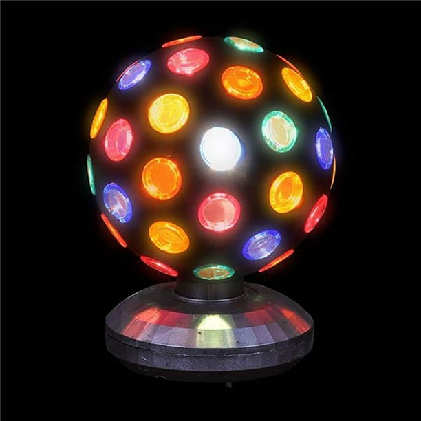 Kicko 9" Disco Light LED Revolving Strobe Lighting Ball Perfect for