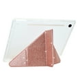 thumbnail image 2 of ELEHOLD Case For Samsung Galaxy Tab S9 FE/ S10 FE , Bling Magnetic Flip PU Leather Shock-Absorbent Multi-Angle Kickstand Full Protection Case Cover,Rosegold, 2 of 8