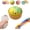 Green, variant on Giant Glitter Dumpling - Rainbowe Giant Squishy Dumpling Stress Ball, Cute Rainbow Dumplings Buns Bao With Steamer Box, Squishy Balls, Stress Relief Squishy Dumplings