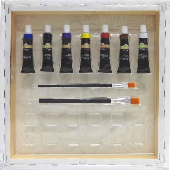 Kit de pintura PaintaDoodle Cacatúa risueña 30 x 30 cm