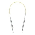 thumbnail image 1 of Uxcell Size US 10 Knitting Needles Circular Needle 16 inch Round Metal Stainless Steel Needle for Handmade Projects DIY Knitting, 1 of 6