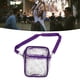 thumbnail image 1 of Bolsa de mensajero transparente de PVC con cremallera transparente impermeable ANGGREK  Otros, 1 of 8