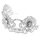 thumbnail image 1 of Corona dorada con cristales de imitación vintage para boda, tocado de princesa, accesorios para disfraces Claro, 1 of 9