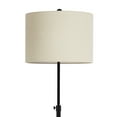 thumbnail image 7 of Kyrid Modern Floor Lamp, 63.5” Standing Lamp for Living Room with Bronze Finish and Fabric Lamp Shade, 7 of 7