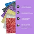 thumbnail image 5 of Holographic Adhesive Vinyl Sheets for Crafts,Waterproof Self-Adhesive Vinyl Rolls for DIY,Party Greeting Card,Stone Texture,Window Stickers,Craft Supplies,Decorative Vinyl,E,1PC, 5 of 8