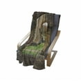 thumbnail image 4 of Antique Soft Flannel Fleece Throw Blanket, Autumn View on the Ruins of Famous Medieval Century in Belgium, Cozy Plush for Indoor and Outdoor Use, 50" x 60", Sand Brown and Green, by Ambesonne, 4 of 6