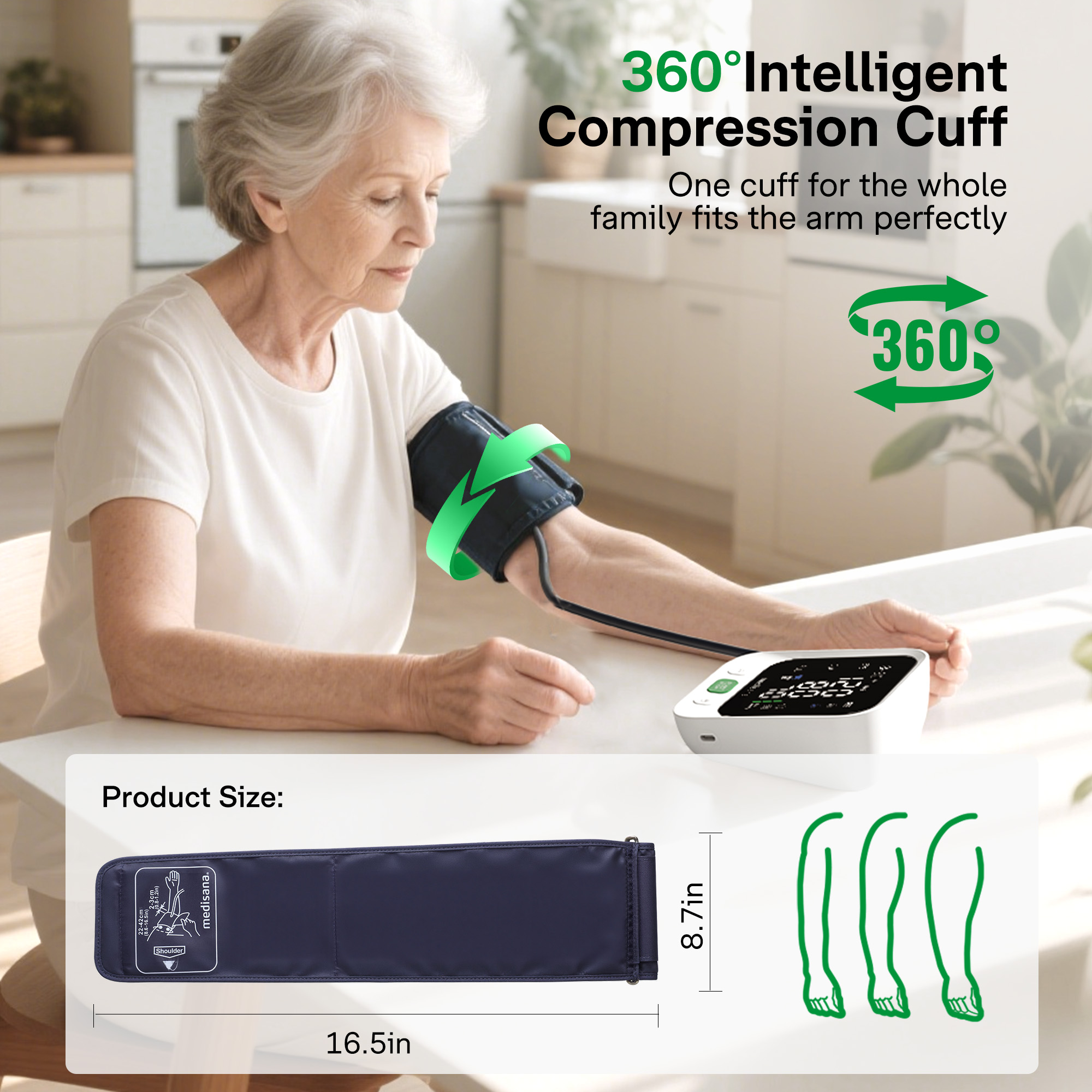 Medisana Upper Arm Blood Pressure Monitor with Dual User Memory photo 2