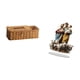 thumbnail image 5 of Estuche para pañuelos de escritorio,Caja de pañuelos faciales de papel retro de madera,Letrero de mesa,Decoración de escritorio acrílica Rincón festivo Decoración del hogar,Decoración de, 5 of 8