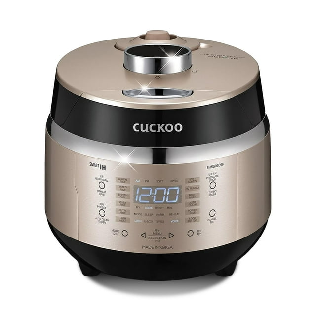 Cuckoo EHSS0309FG Cuiseur à Riz à Pression à Chauffage par Induction Électrique - Or