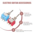 thumbnail image 3 of CATIEBYE 4Pcs Effector Footswitch Guitar Foot Pedal Buttons Small Convenient Assorted Color, 3 of 6