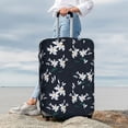 thumbnail image 7 of Gukieu Lilies Flowers Print Suitcase Protective Cover, Elastic Zipper Buckle Suitcase Protective Cover, Suitable for Travel, Business Trip-Small, 7 of 7