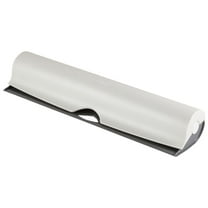 Hutzler Refillable Wrap Dispenser - Stores & Dispenses Foil, Plastic Wrap, Wax Paper and Parchment Paper - Grey