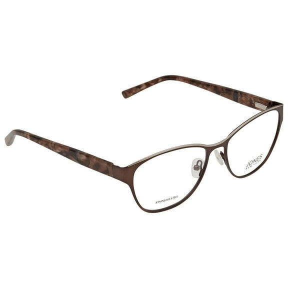 Jones New York Ladies Brown Oval Eyeglass Frames JNYJ488BRO55