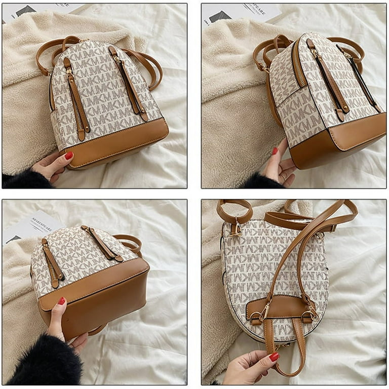 Fashion Multifunction Women s Small Backpack Luxury Brand Backpacks for Girls 2022 High Quality Leather Ladies Backbag Designer Walmart
