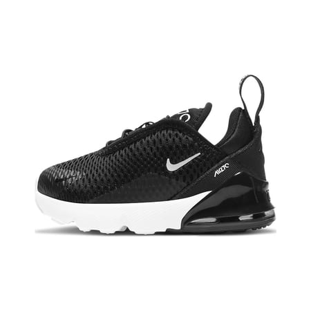 Nike Air Max 270 Baby/Toddler Shoe Color: Black/Anthracite/White Size: 2C