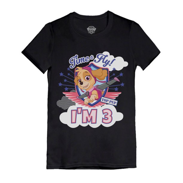 Download Tstars Tstars Girls 3rd Birthday Gift Tshirt Birthday Gift For 3 Year Old Birthday Shirts For Girl Party Paw Patrol Skye Graphic Tee Birthday Girl B Day Birthday Party Toddler Infant