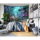 thumbnail image 4 of Tapiz psicodélico Tríptico colgante Bosque Setas coloridas, Tela estampada rectangular Art Deco Sala de estar Dormitorio (150x200cm) Zefei Wu  9024735029502, 4 of 4