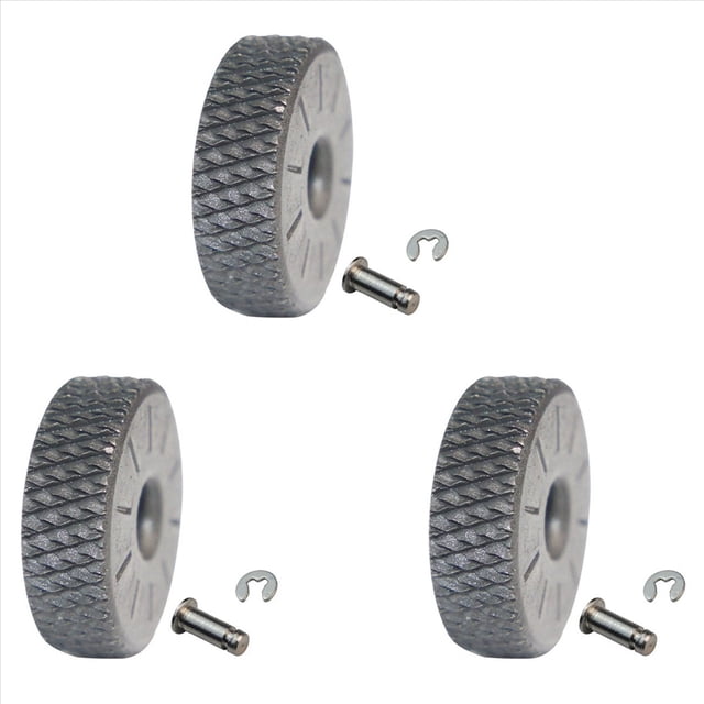 3X Adecuado para Encendedor de Queroseno para , Muela de Acero, Muela Abrasiva, Engranaje de Encendedor, Rueda Brillante, Accesorios de Rueda de Pedernal