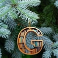thumbnail image 5 of Nmdmisc Christmas Tree Book Ornaments Letter Shaped Bookshelf Pendant, Book Lovers Librarian Ornament for Christmas Acrylic Ornament Book Lover Gift (G), 5 of 9