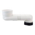 thumbnail image 2 of Offset Toilet Flange Extension Drain Pipe Repair Kit Offset for Plumbing Drainage Systems 15cm, 2 of 9