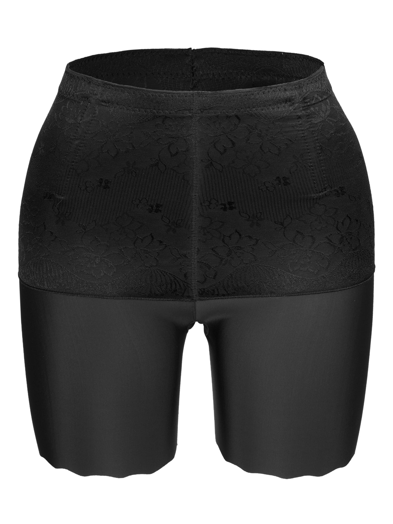 SAYFUT Women's Seamless Panties Body Shaper High Waist Control Tummy Slip Boyshorts Underwear