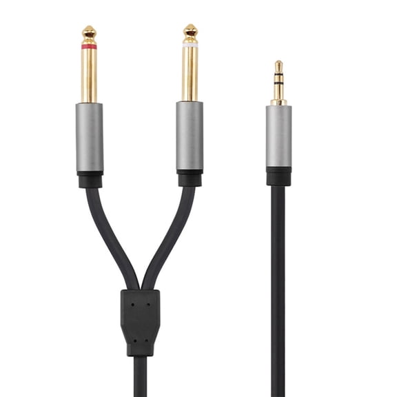 7829 Professional 3.5mm To 6.35mm Music Cable For Mixers And Amplifiers Devices